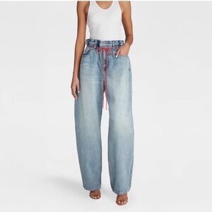 Women's Denim Wide Leg Pants